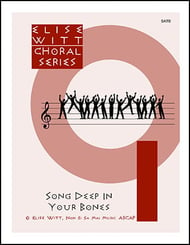 Song Deep In Your Bones SATB choral sheet music cover Thumbnail